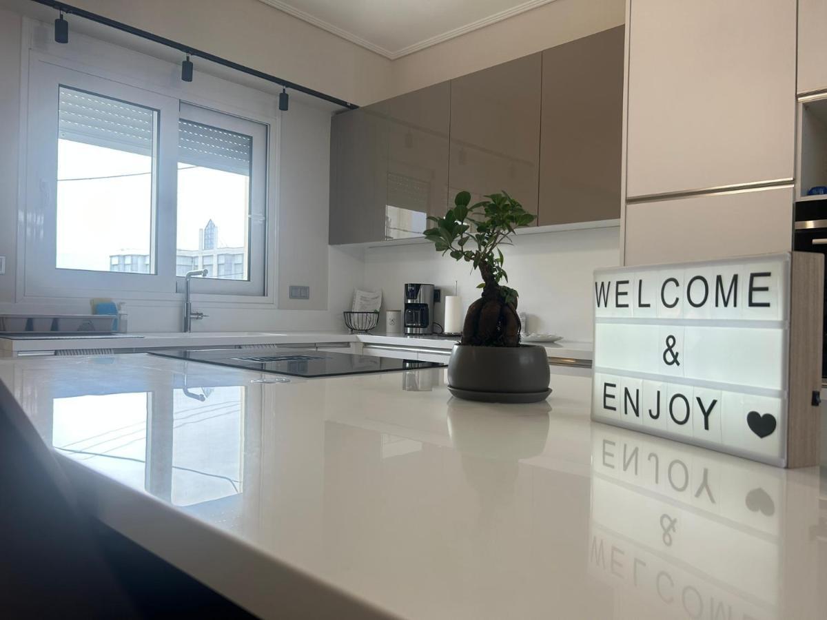 New Minimal Apartment,10' From Athens Airport Spáta Exteriör bild