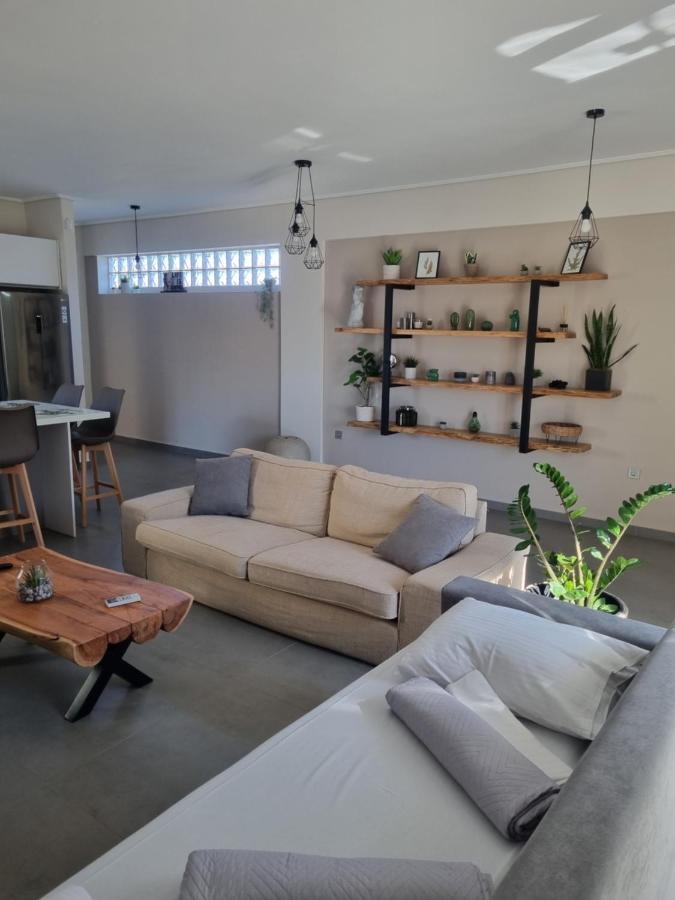 New Minimal Apartment,10' From Athens Airport Spáta Exteriör bild
