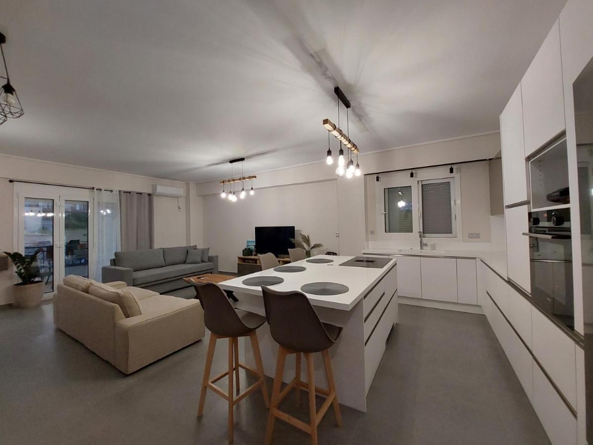 New Minimal Apartment,10' From Athens Airport Spáta Exteriör bild